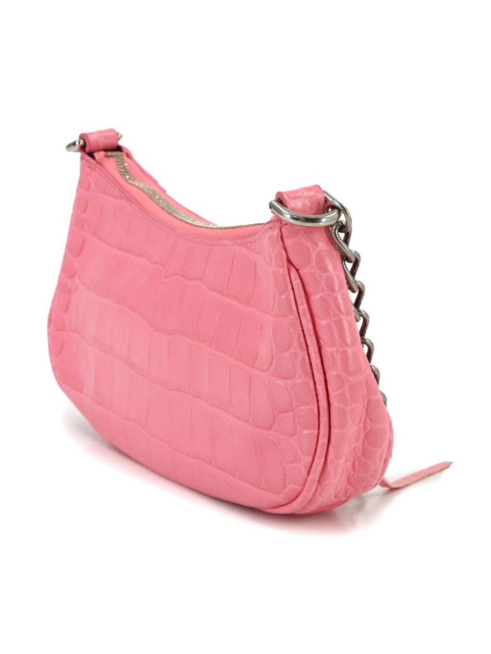 Balenciaga le Cagole Mini 2-Way Chain Shoulder Bag Leather Pink - Picture 4 of 10